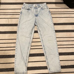 BDG Mom high-rise light wash jeans